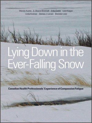 cover image of Lying Down in the Ever-Falling Snow